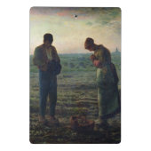Der Angelus, 1857-59 Mini Klemmbrett (Rückseite)