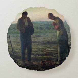 Der Angelus, 1857-59 Rundes Kissen