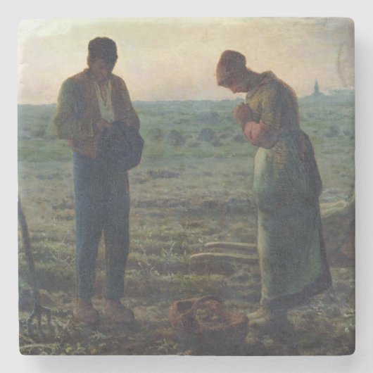 Der Angelus, 1857-59 Steinuntersetzer (Vorderseite)