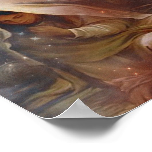 Der Angelus. Poster (Ecke)