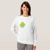 Der angepasste Hoodie der androiden Damen T-Shirt (Vorne ganz)