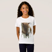 Der angepasste T - Shirt des Mustang-wildes (Vorne ganz)