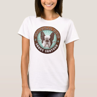 Der angepasste T - Shirt Frauen NATURAL DOG