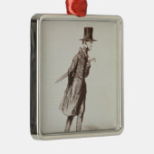 Der Angestellte Ornament Aus Metall (Rechts)