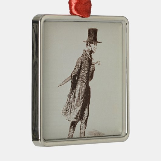 Der Angestellte Ornament Aus Metall (Rechts)