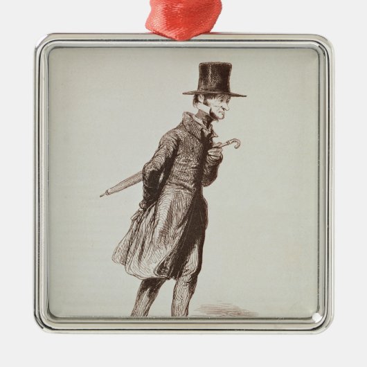 Der Angestellte Ornament Aus Metall (Vorne)