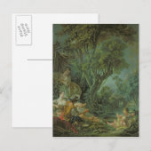 Der Angler, 1759 Postkarte (Vorne/Hinten)