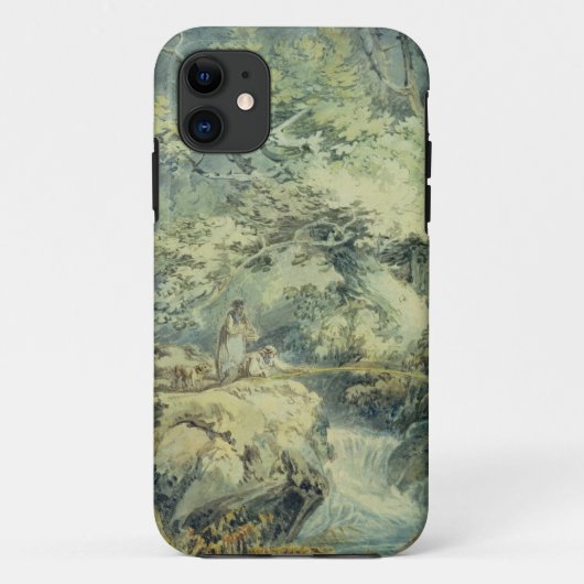 Der Angler, 1794 (w/c über Graphit auf Papier) Case-Mate iPhone Hülle (Rückseite)