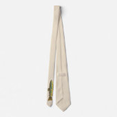 Der Anglerfisch der Braunen Forelle Krawatte (Rückseite)