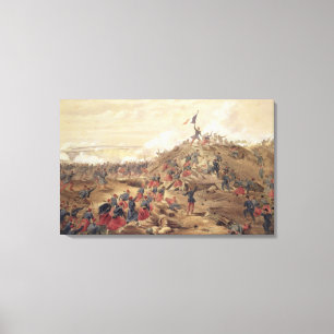 Der Angriff auf dem Malakoff, Platte 'vom Seat O Leinwanddruck