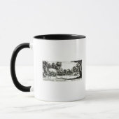 Der Angriff auf dem Stagecoach Tasse (Links)