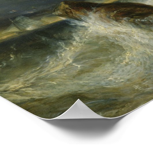 Der Angriff der Schmuggler, c.1837 Poster (Ecke)