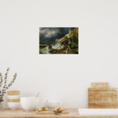 Der Angriff der Schmuggler, c.1837 Poster (Küche)