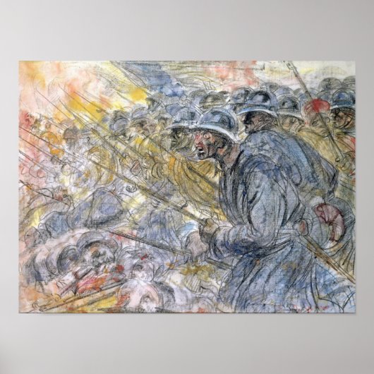 Der Angriff, Verdun Poster (Vorne)