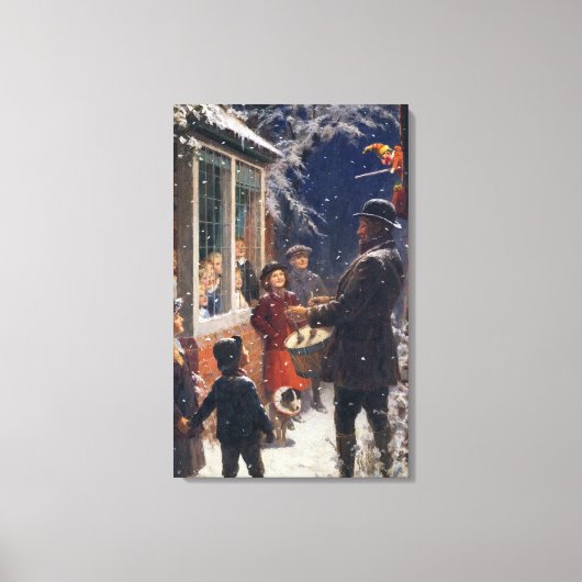 Der Animateur Leinwanddruck (Vorderseite)