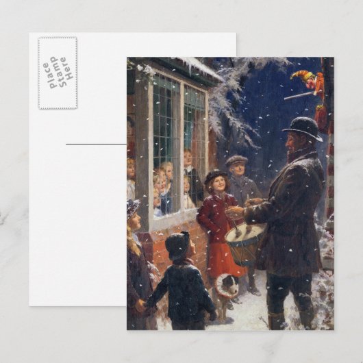 Der Animateur Postkarte (Vorne/Hinten)