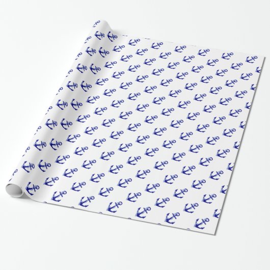 Der Anker des Schiffs Geschenkpapier (Ungerollt)