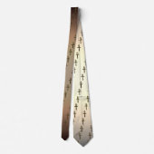 Der Ankh (Gold) Krawatte (Rückseite)