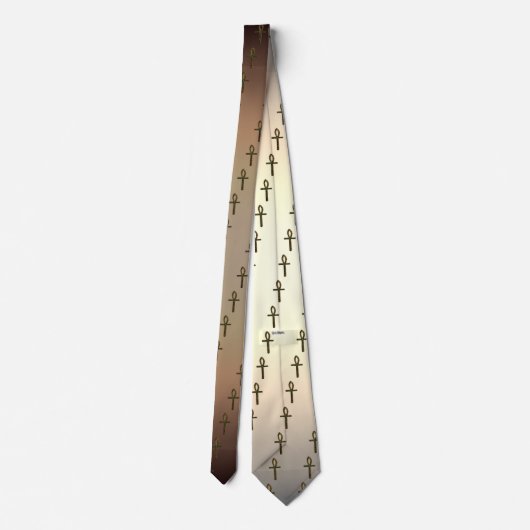 Der Ankh (Gold) Krawatte (Rückseite)