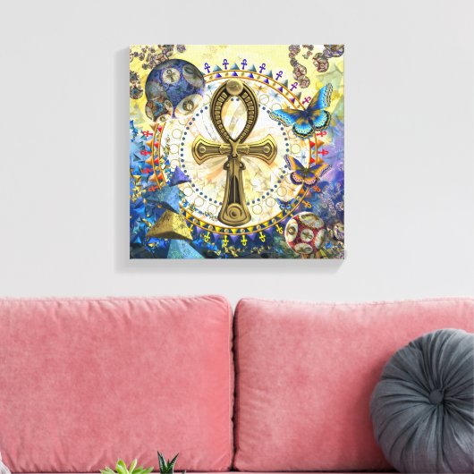 Der Ankh Leinwanddruck (Insitu (Wohnzimmer))