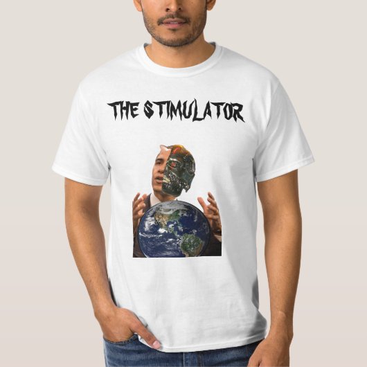 Der ANREGER - Welt T-Shirt (Vorderseite)