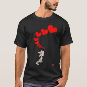 Der Anruf des Liebe-T - Shirt einfach (Entwurf oon