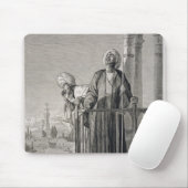 Der Anruf des Muezzins zum Gebet, 19. Jahrhundert Mousepad (Mit Mouse)