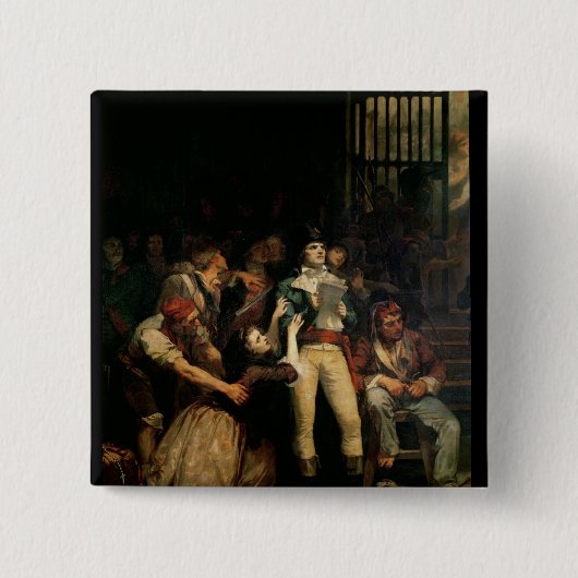 Der Anruf für die letzten Opfer des Terrors Button (Vorderseite)