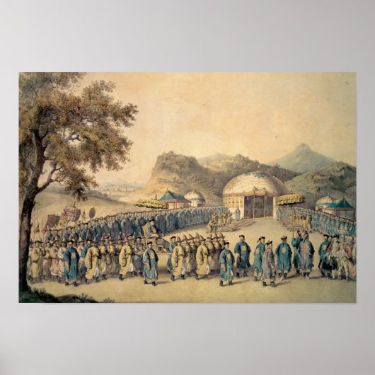 Der Ansatz des Kaisers der China Poster (Vorne)