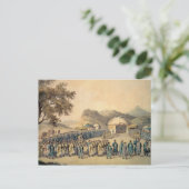 Der Ansatz des Kaisers der China Postkarte (Stehend Vorderseite)