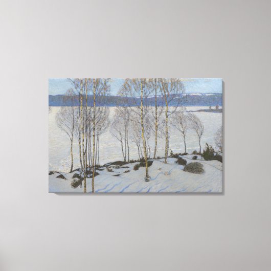 Der Ansatz vom Frühjahr 1903 (Öl auf Leinwand) Leinwanddruck (Vorderseite)