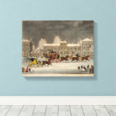 Der Ansatz zu Weihnachten, eingraviert von George  Leinwanddruck (Insitu (Holzboden))