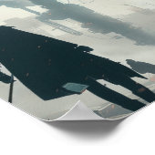 Der Anstieg der KI: Nachweis künstlicher Intell Poster (Ecke)