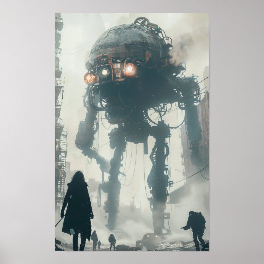 Der Anstieg der KI: Nachweis künstlicher Intell Poster (Vorne)