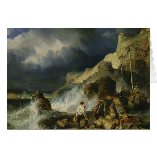 Der Ansturm der Schmuggler, c.1837 (Vorderseite (Horizontal))