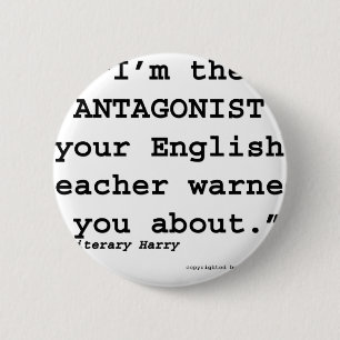 Der Antagonist Ihr Englischlehrer warnte Sie Button