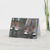 Der Anteil des Zwillings Karte (Vorderseite)