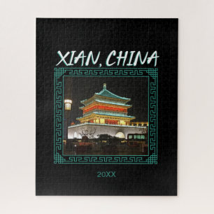 Der antike Xian-Glockenturm der China Puzzle