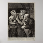 Der antike Zahnarzt der Landzimmertürme Poster (Vorne)