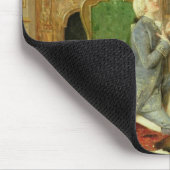 Der Antrag (Öl auf Platte) Mousepad (Ecke)