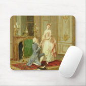 Der Antrag (Öl auf Platte) Mousepad (Mit Mouse)