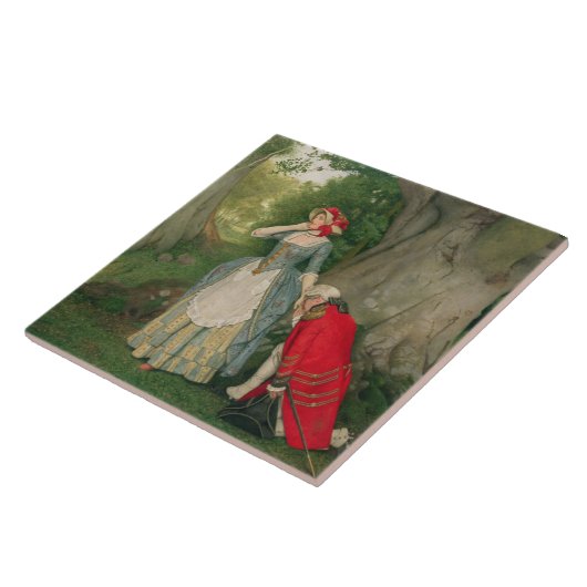 Der Antrag (w/c auf Papier) Fliese (Seite)