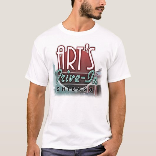 Der Antrieb der Kunst in den Skylinen T-Shirt (Vorderseite)