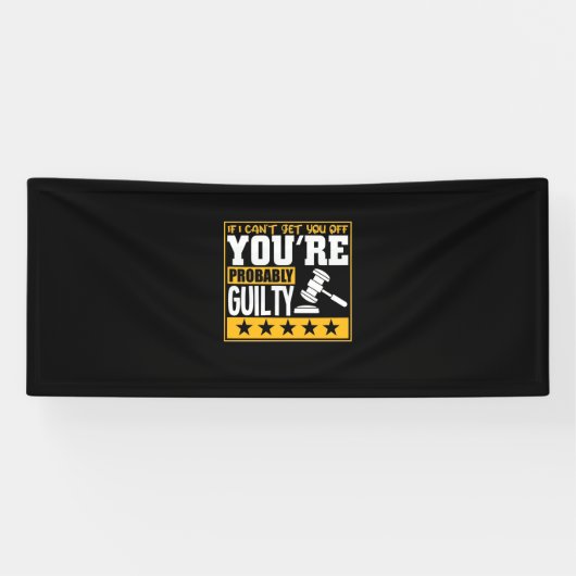 Der Anwalt ist wahrscheinlich schuldig Banner (Horizontal)