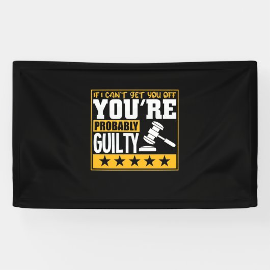 Der Anwalt ist wahrscheinlich schuldig Banner (Horizontal)