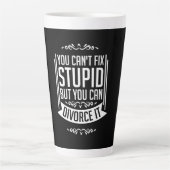 Der Anwalt kann sich scheiden lassen Milchtasse (Vorderseite)