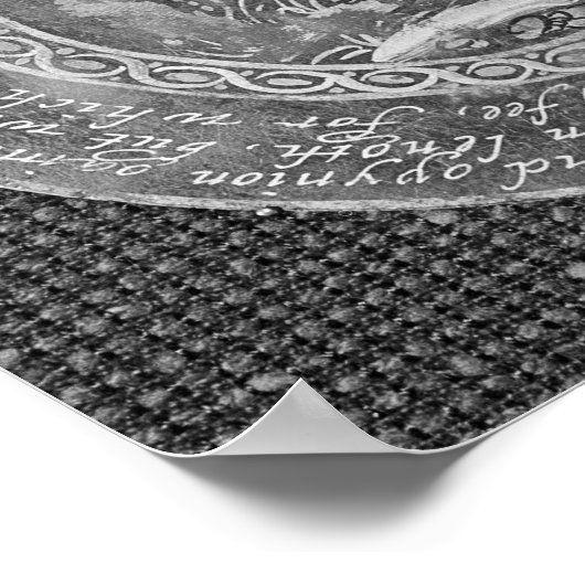 Der Anwalt Poster (Ecke)