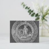 Der Anwalt Postkarte (Stehend Vorderseite)