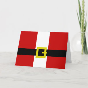 Der Anzug des Weihnachtsmanns Feiertagskarte