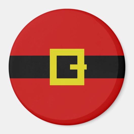 Der Anzug des Weihnachtsmanns Magnet (Vorne)